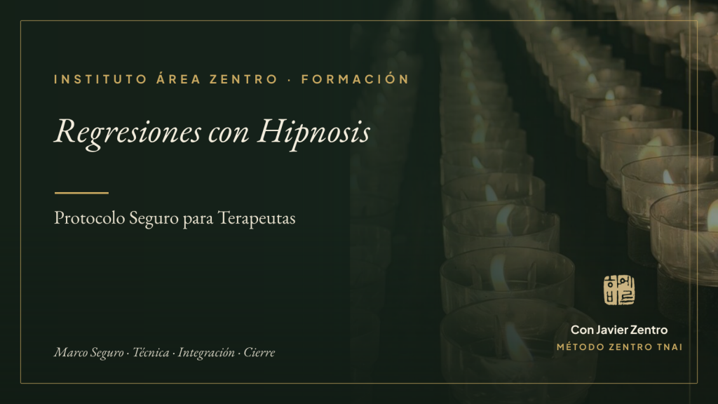 Regresiones con Hipnosis — Protocolo Seguro para Terapeutas · Instituto Área Zentro